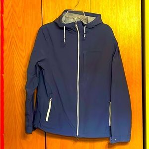 Vineyard Vines blue S Packable Performance hooded windbreaker jacket pockets